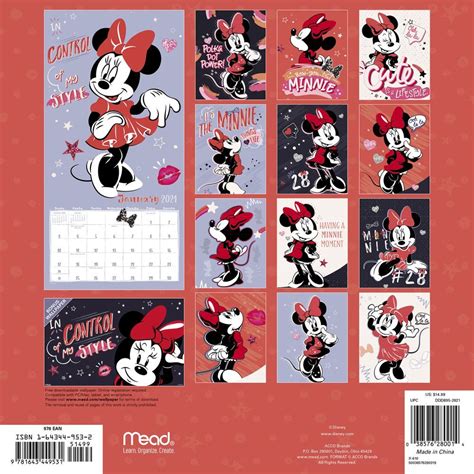 Minnie Mouse Calendar